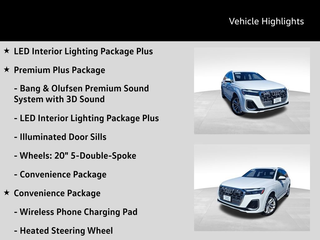 Certified 2025 Audi Q7 2.0T Premium AWD/4WD image 20