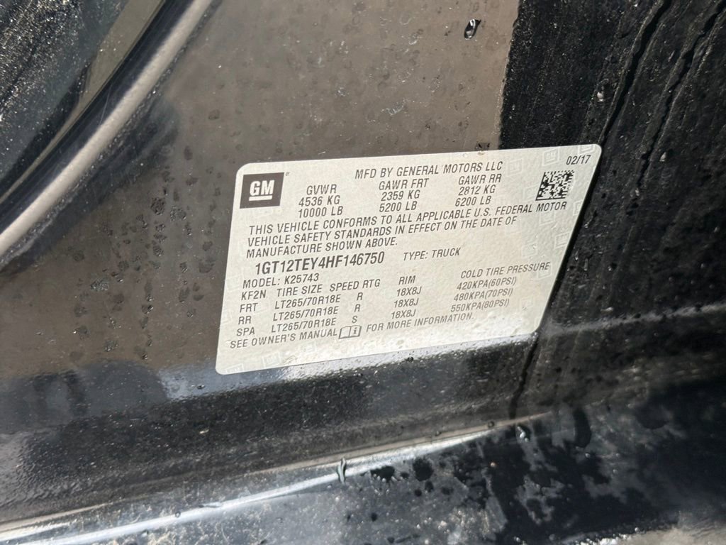 Used 2017 GMC Sierra 2500 SLT w/ Duramax Plus Package image 12