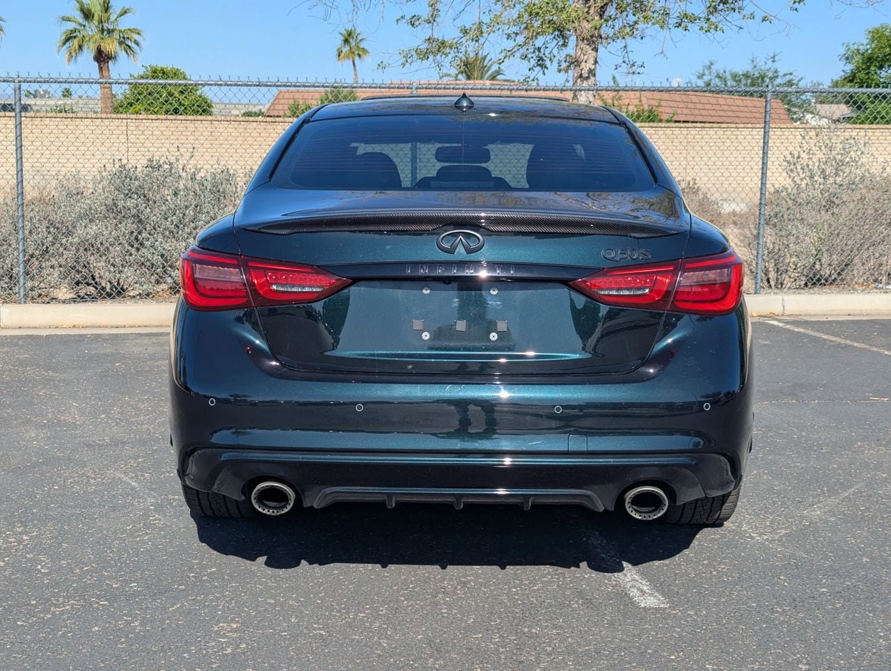 Certified 2023 INFINITI Q50 Red Sport 400 w/ Black Opal Edition RWD image 5