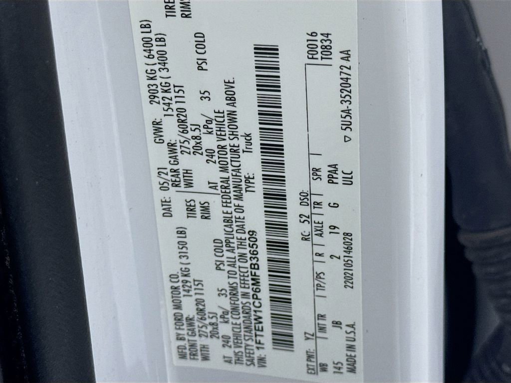 Used 2021 Ford F150 XL w/ STX Appearance Package image 39