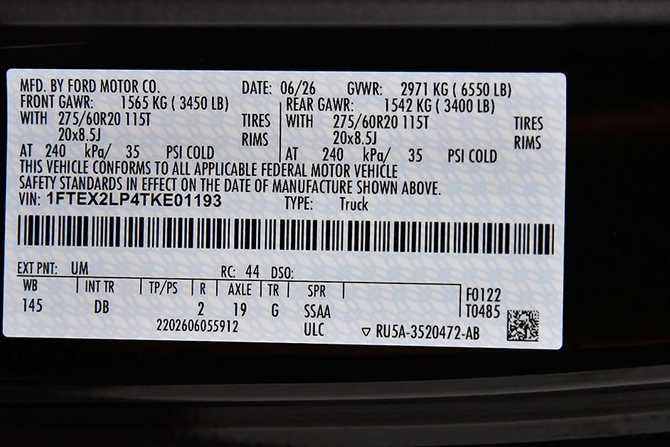 New 2026 Ford F150 STX w/ Equipment Group 200A AWD/4WD image 15
