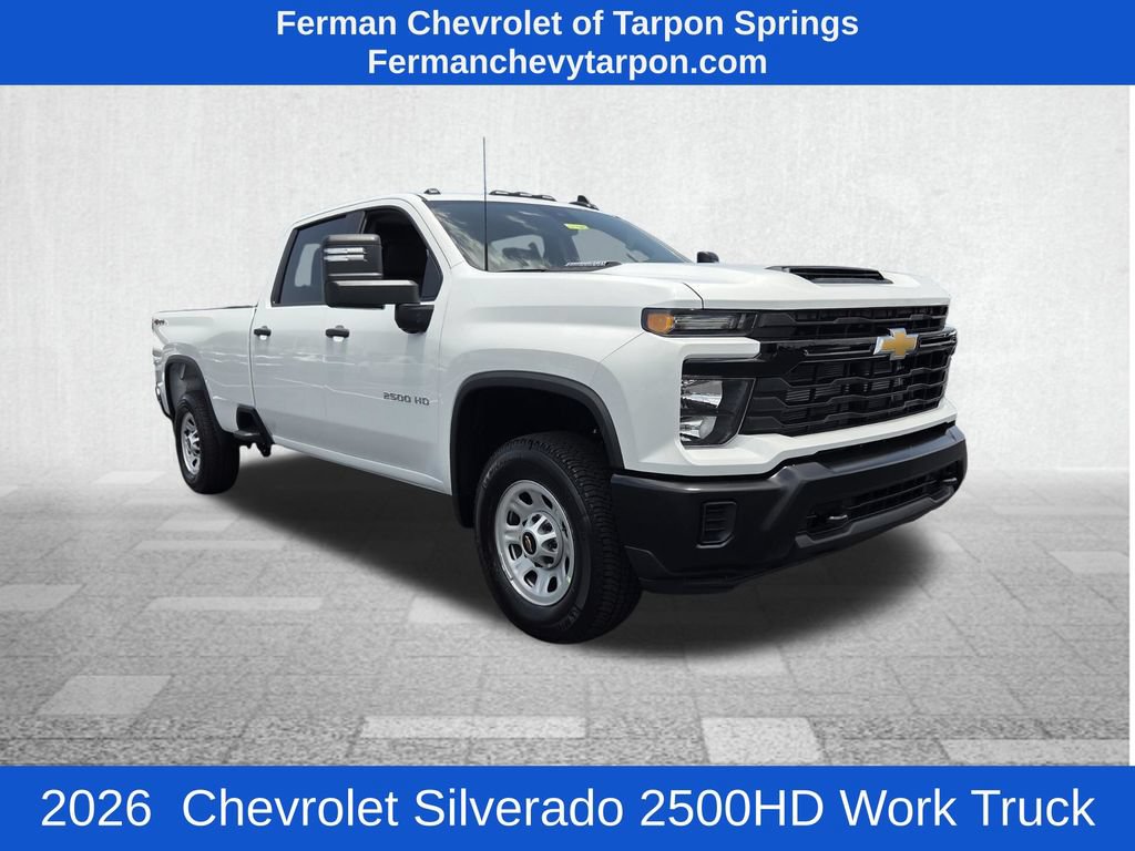 New 2026 Chevrolet Silverado 2500 W/T w/ WT Convenience Package AWD/4WD video 1