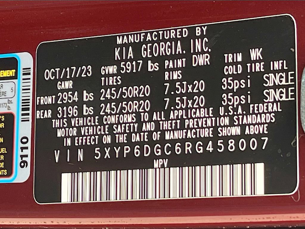 Used 2024 Kia Telluride S w/ S Sunroof Package image 35