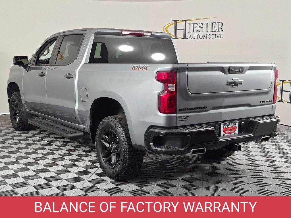 Certified 2024 Chevrolet Silverado 1500 Custom Trail Boss w/ LPO, Dark Essentials Package AWD/4WD image 5
