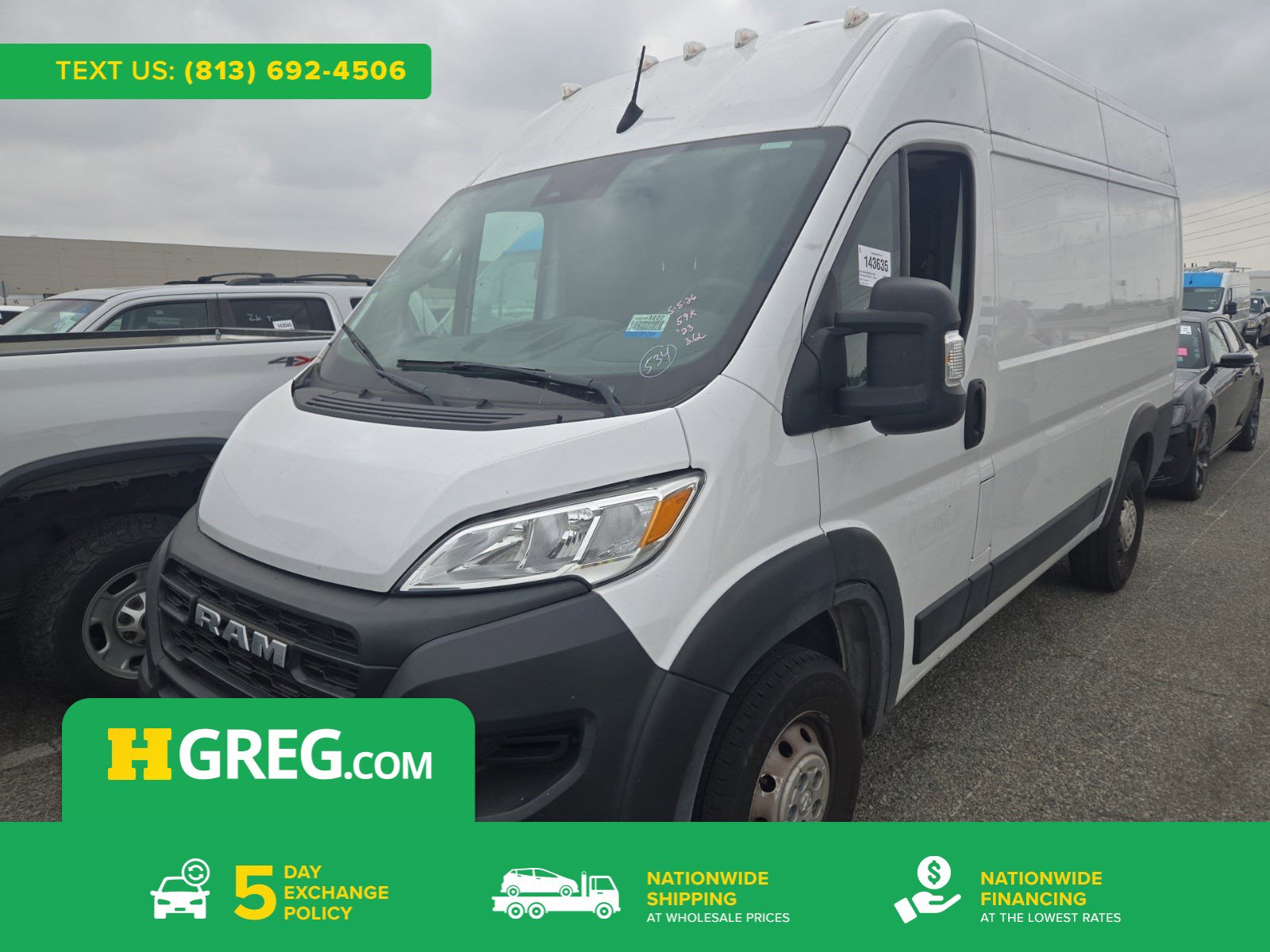 Used 2023 RAM ProMaster 2500