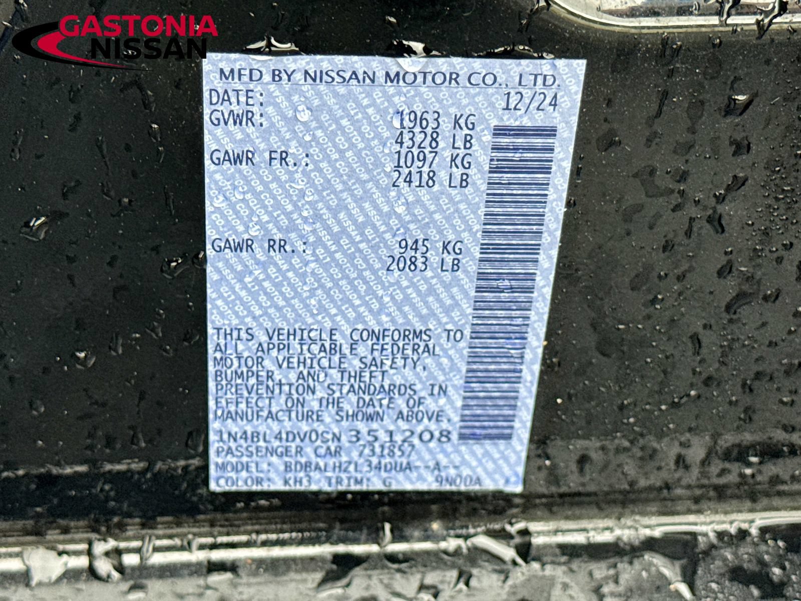Used 2025 Nissan Altima 2.5 SV FWD image 39