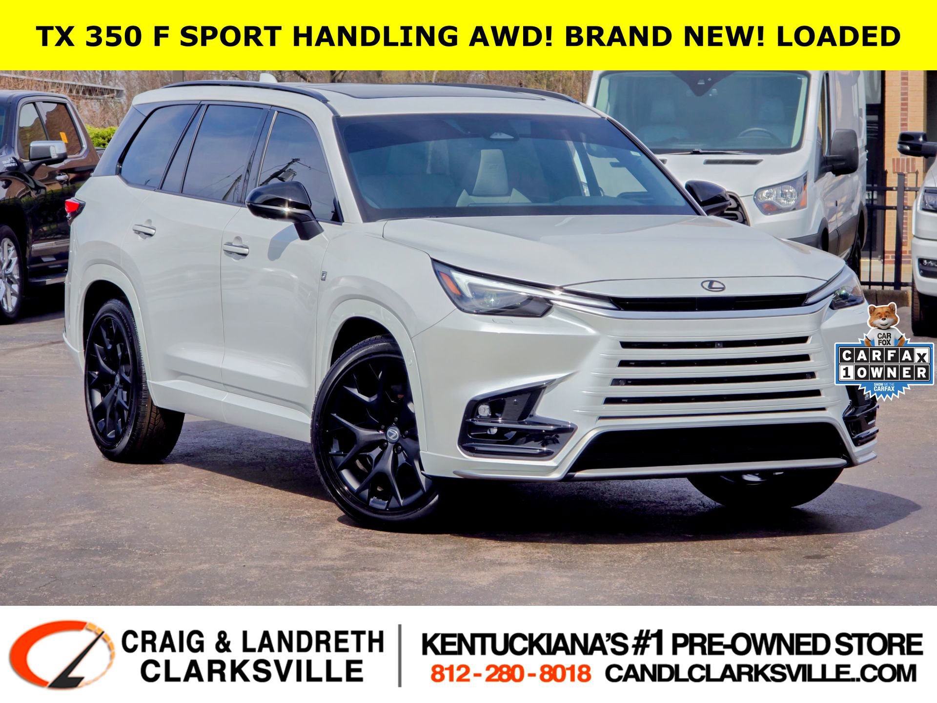 Used 2026 Lexus TX 350 AWD w/ Technology Package image 1