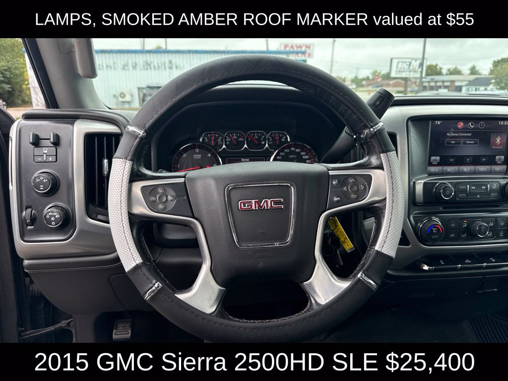 Used 2015 GMC Sierra 2500 SLE w/ SLE Preferred Package AWD/4WD image 10