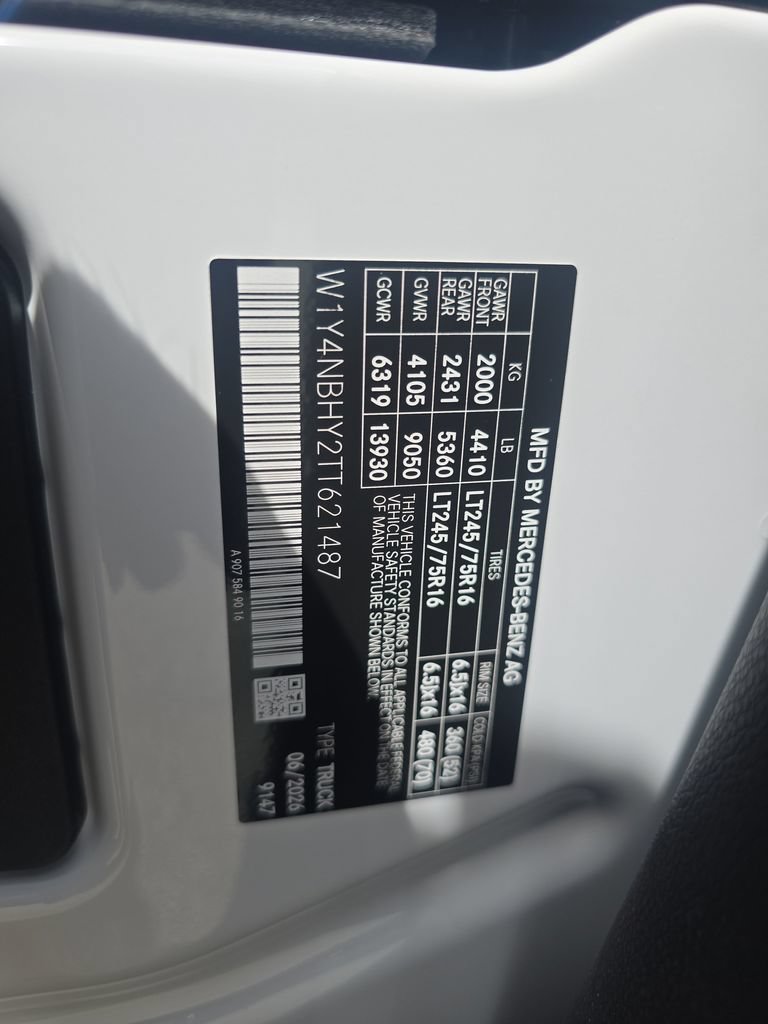 New 2026 Mercedes-Benz Sprinter 2500 image 28