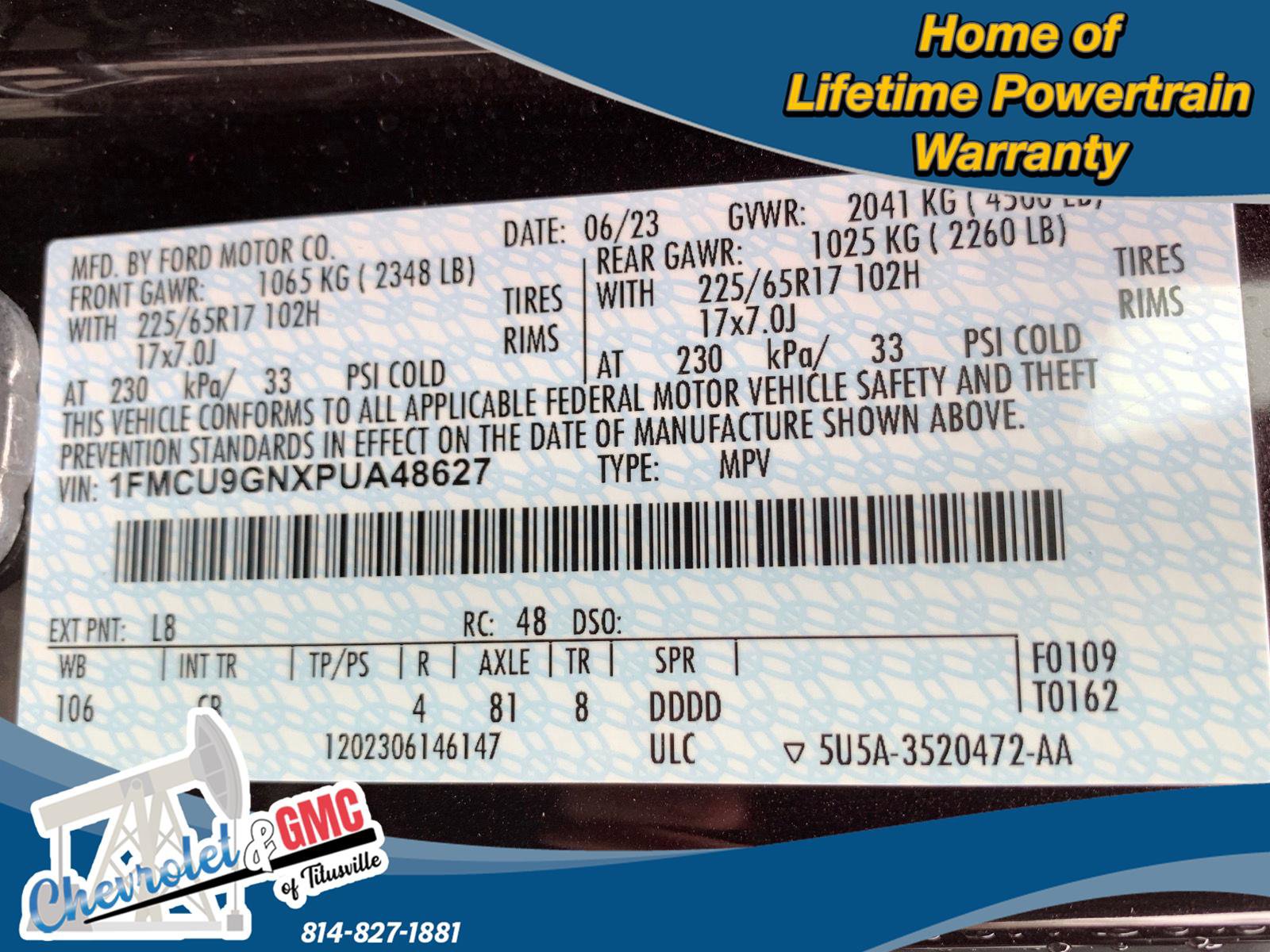 Used 2023 Ford Escape Active w/ Tech Pack #2 image 25