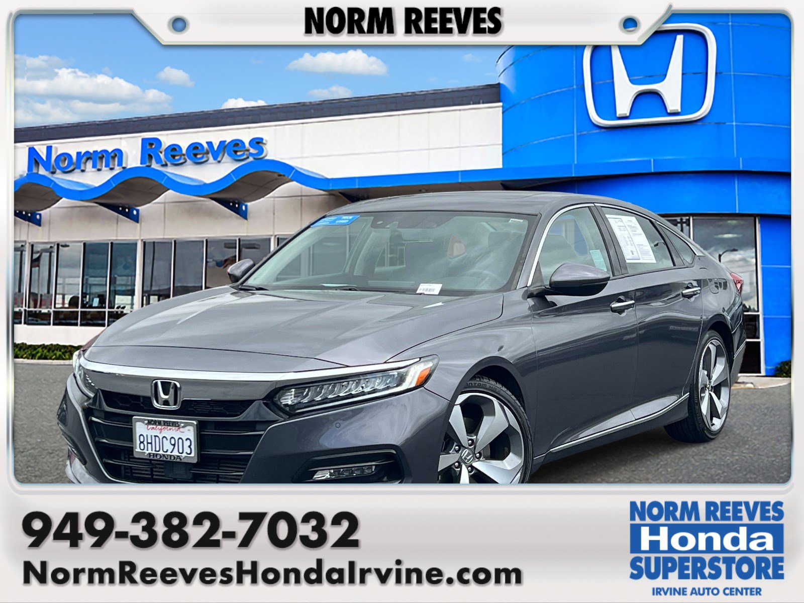Certified 2019 Honda Accord Touring image 1