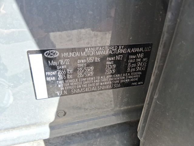 Used 2022 Hyundai Santa Fe Limited AWD/4WD image 14