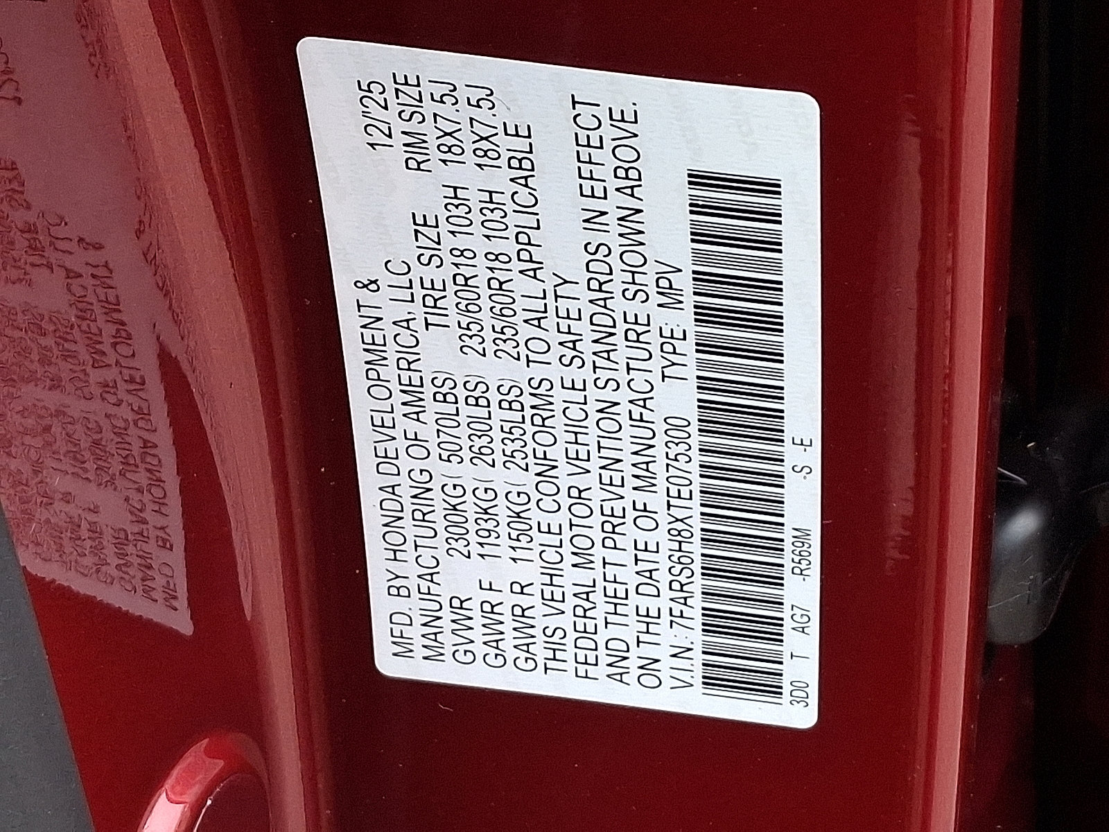 New 2026 Honda CR-V Sport-L image 19