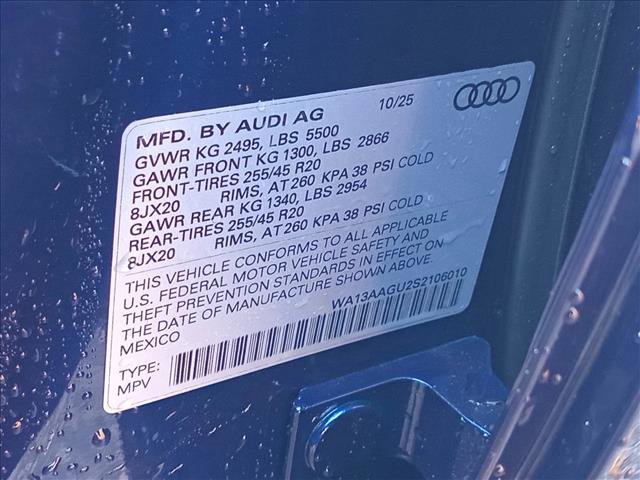 New 2025 Audi Q5 Prestige image 21