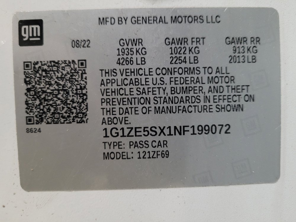 Used 2022 Chevrolet Malibu Premier FWD image 33