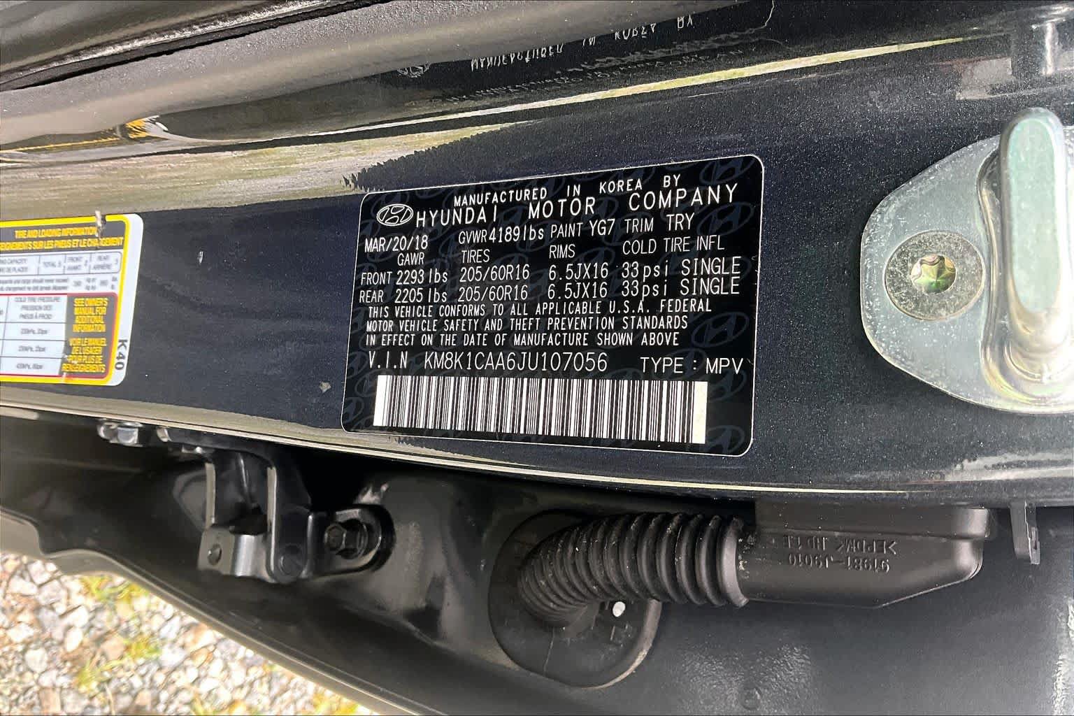 Used 2018 Hyundai Kona SE AWD/4WD image 34