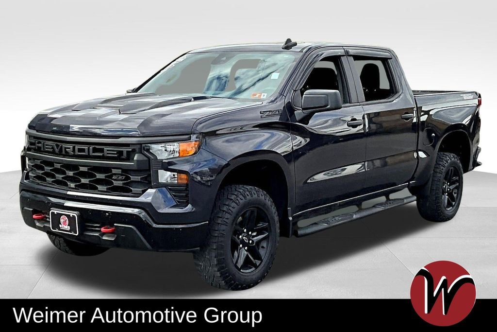 Used 2023 Chevrolet Silverado 1500 Custom Trail Boss w/ LPO, Dark Essentials Package
