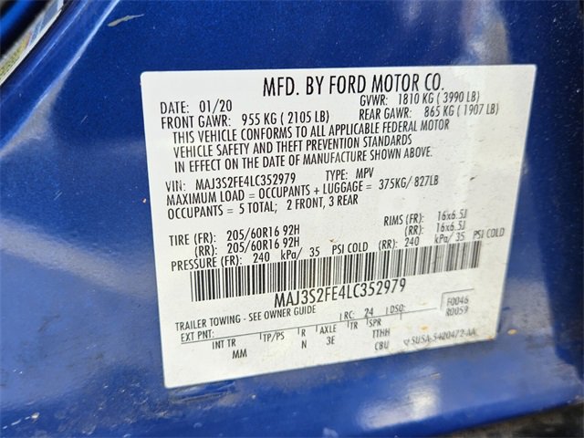 Used 2020 Ford EcoSport S image 16