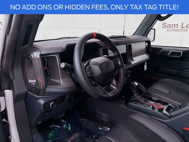 New 2026 Ford Bronco Raptor w/ Interior Carbon Fiber Pack image 9