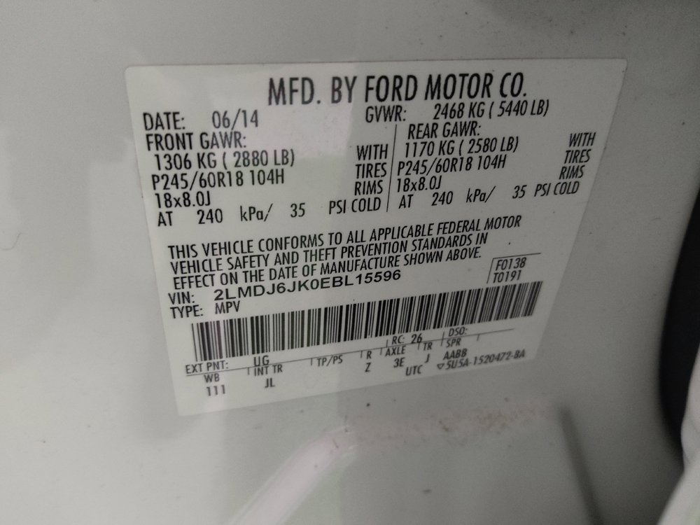 Used 2014 Lincoln MKX FWD image 33