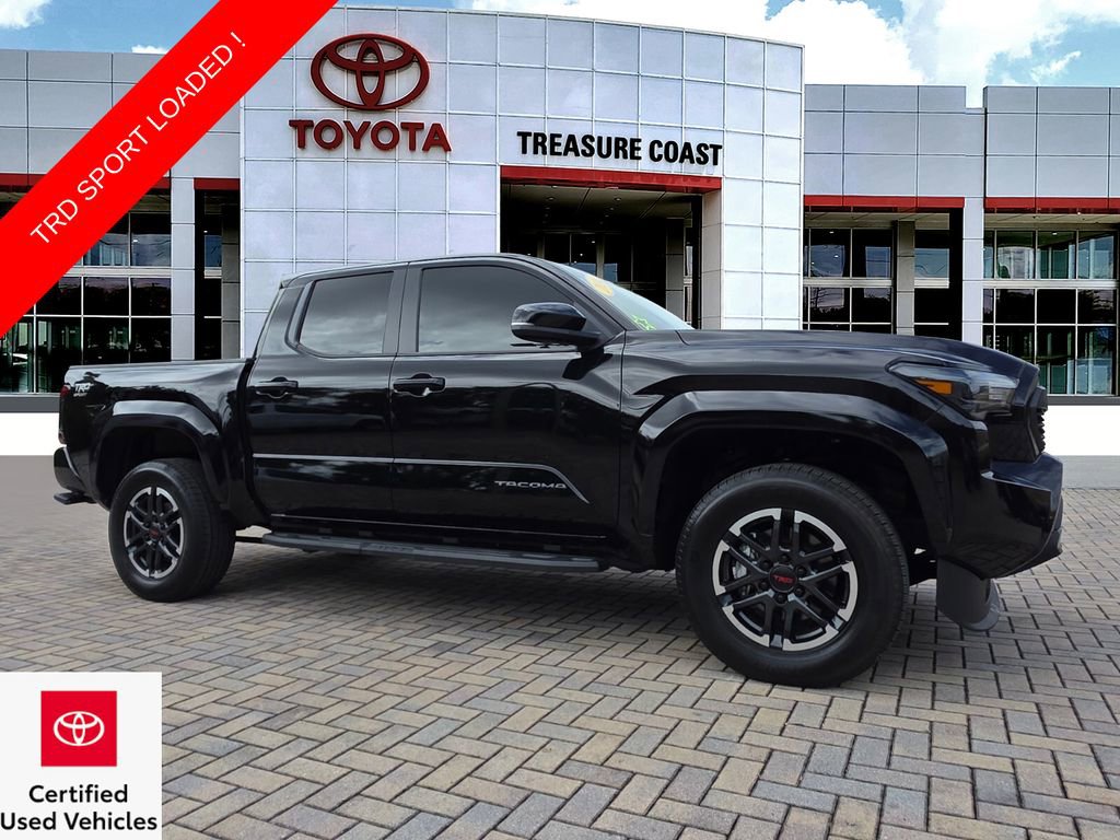 Certified 2024 Toyota Tacoma TRD Sport w/ TRD Sport Upgrade Package RWD image 1