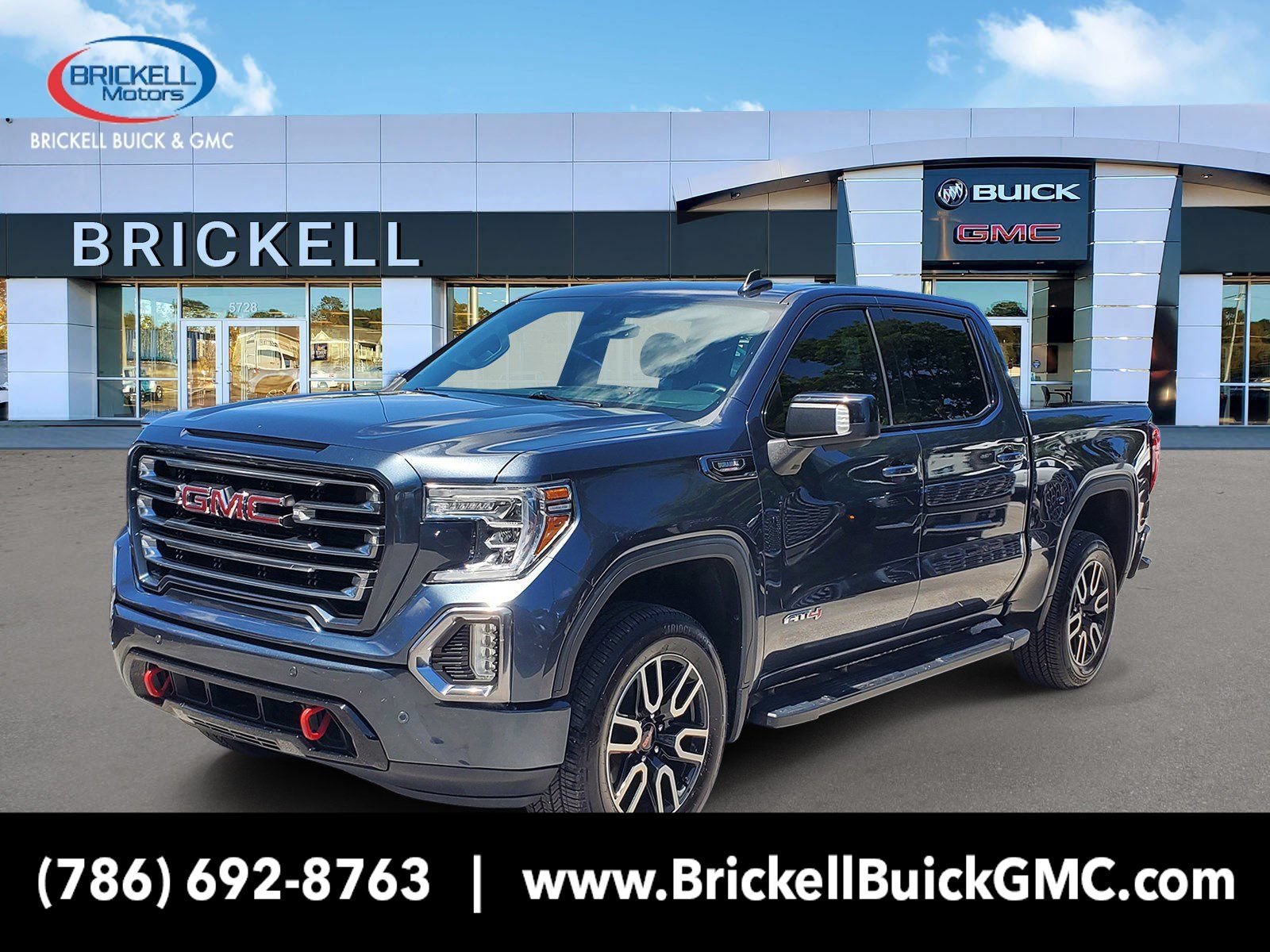 Used 2020 GMC Sierra 1500 AT4 w/ AT4 Premium Package AWD/4WD image 1