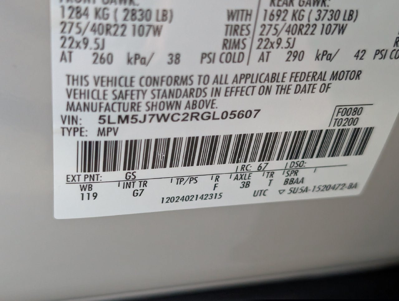 Used 2024 Lincoln Aviator Reserve w/ Equipment Group 201A RWD image 31