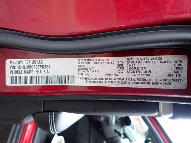 New 2025 Jeep Grand Cherokee Limited w/ MOPAR Finishing Package image 16