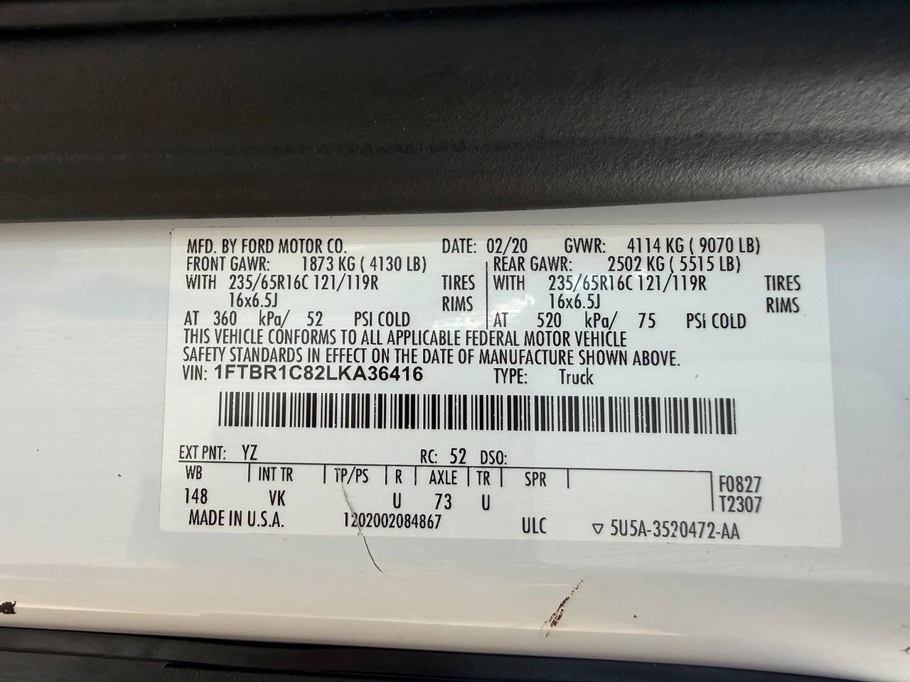 Used 2020 Ford Transit 250 Medium Roof RWD image 25