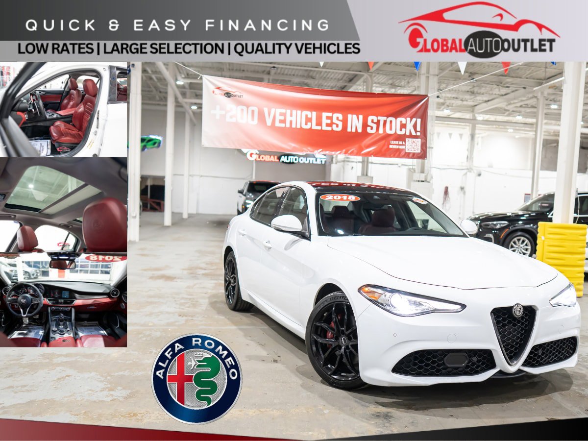 Used 2018 Alfa Romeo Giulia Ti Sport w/ Quick Order Package 22S Sport AWD/4WD image 1