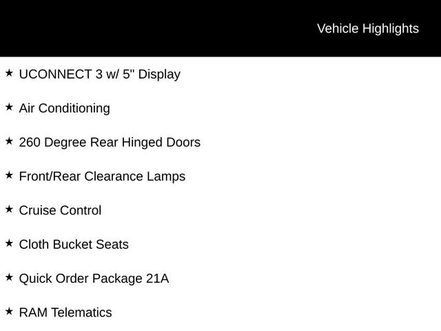 Used 2021 RAM ProMaster 3500 image 10