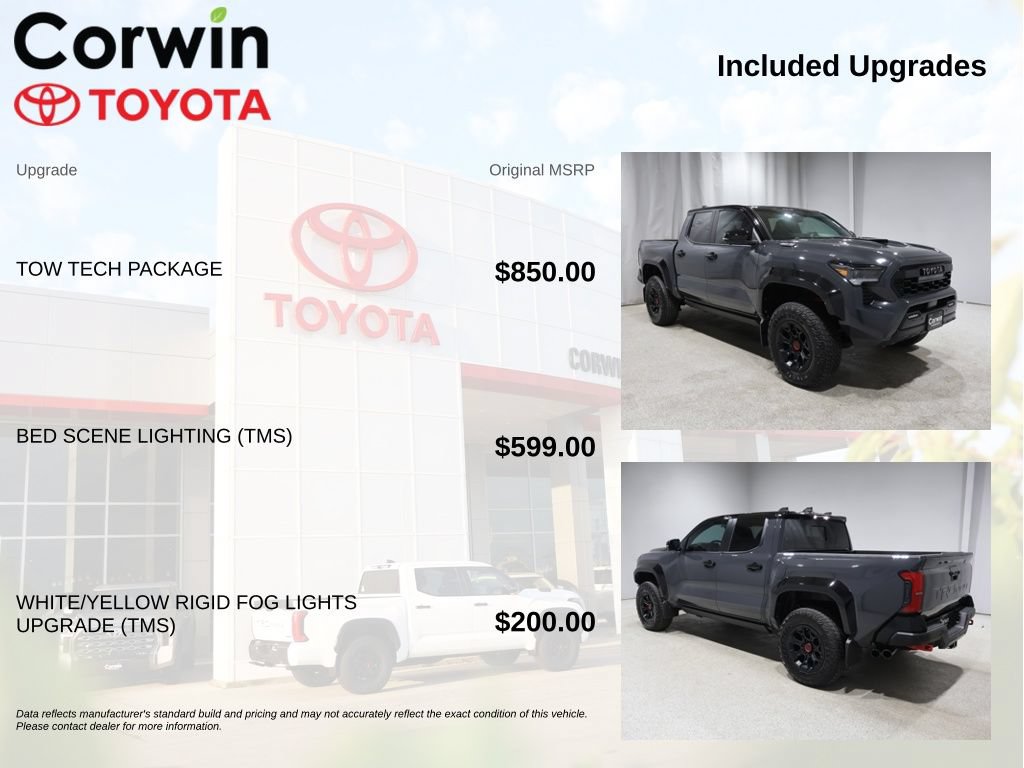 Used 2025 Toyota Tacoma TRD Pro w/ Tow Tech Package AWD/4WD image 4