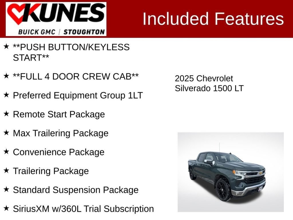 Used 2025 Chevrolet Silverado 1500 LT AWD/4WD image 5