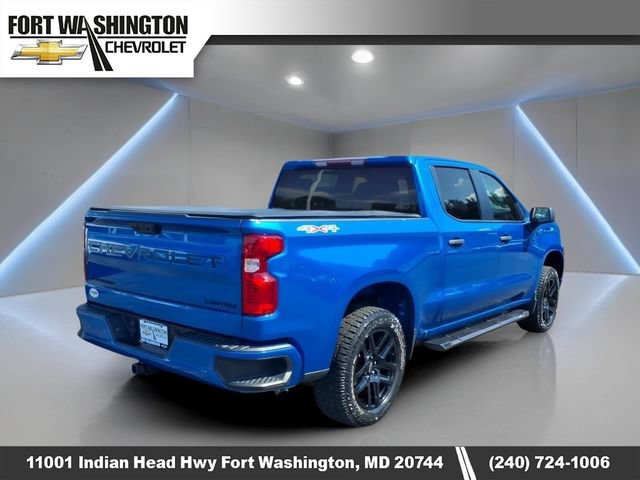 Used 2023 Chevrolet Silverado 1500 Custom w/ LPO, Dark Essentials Package AWD/4WD image 3