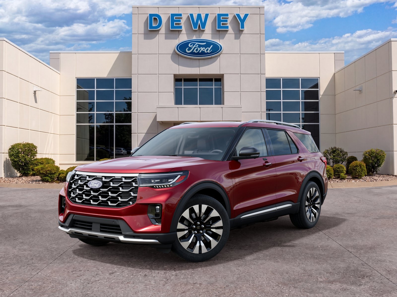 New 2027 Ford Explorer Platinum w/ LUX Leather Package AWD/4WD image 2
