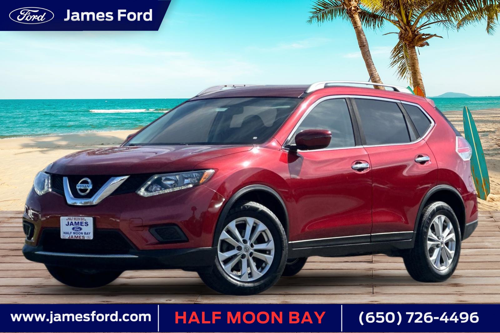 Used 2016 Nissan Rogue SV FWD image 1