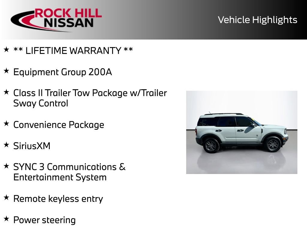 Used 2023 Ford Bronco Sport Big Bend w/ Convenience Package AWD/4WD image 5