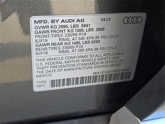 Used 2023 Audi Q5 e Premium Plus w/ Premium Plus Package image 39