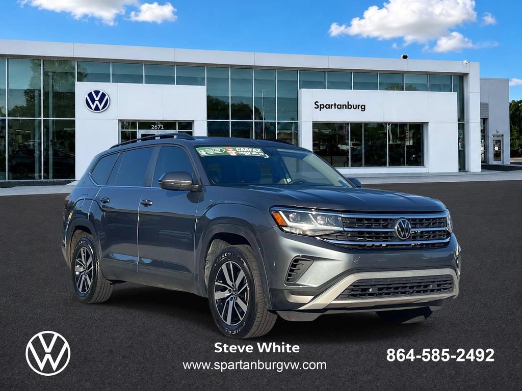 Used 2022 Volkswagen Atlas SE AWD/4WD image 1