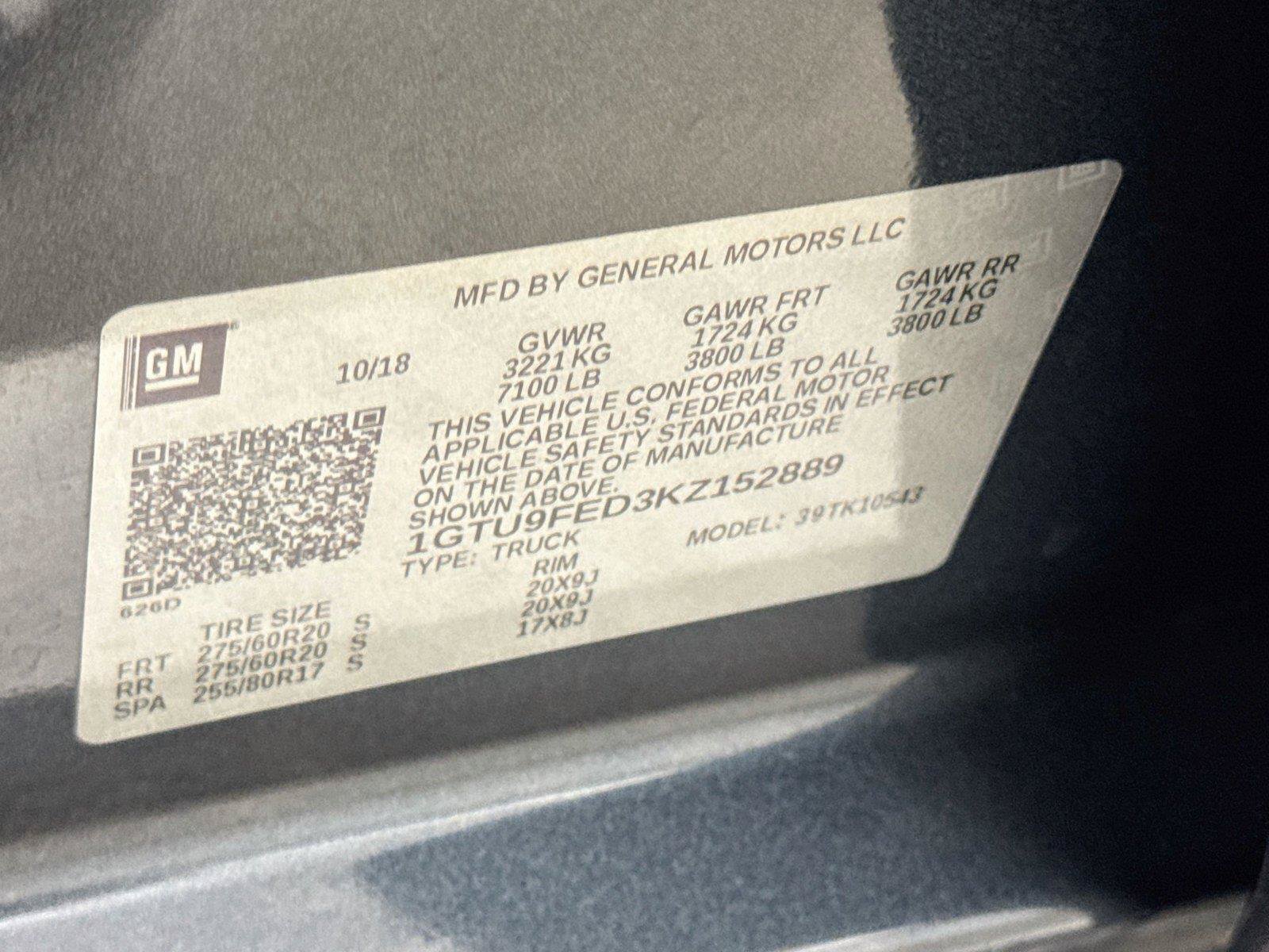 Used 2019 GMC Sierra 1500 Denali w/ Technology Package AWD/4WD image 31