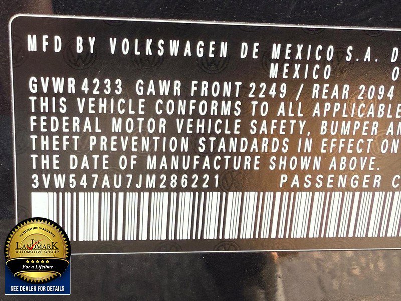 Used 2018 Volkswagen GTI SE w/ SE Leather Package image 33