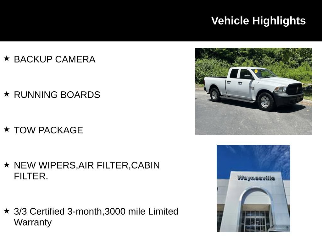 Used 2019 RAM 1500 Tradesman w/ Popular Equipment Group AWD/4WD image 2