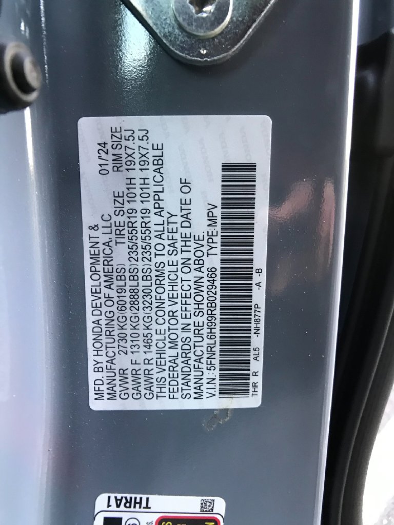 Certified 2024 Honda Odyssey Elite image 19