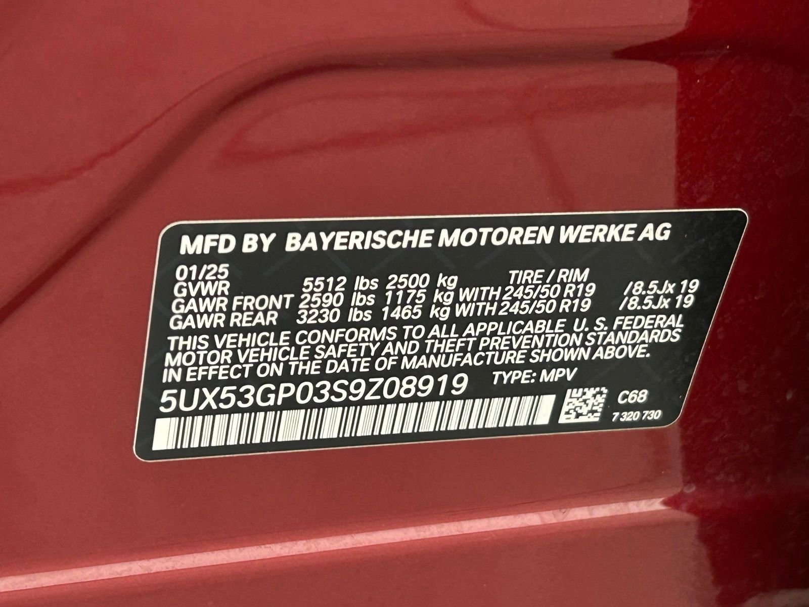 Used 2025 BMW X3 xDrive30i w/ Premium Package image 29