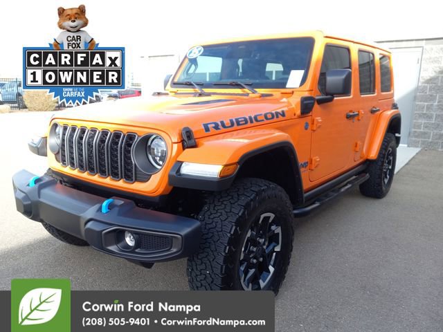 Used 2025 Jeep Wrangler Unlimited Rubicon 4xe w/ Technology Group image 7