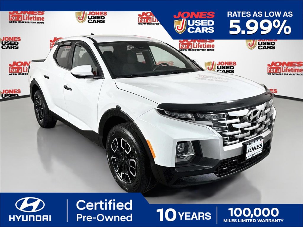 Certified 2022 Hyundai Santa Cruz SE w/ Cargo Package