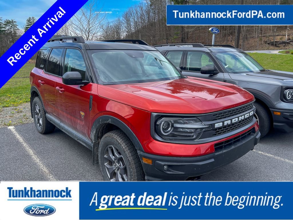 Certified 2022 Ford Bronco Sport Badlands w/ Premium Package AWD/4WD image 1