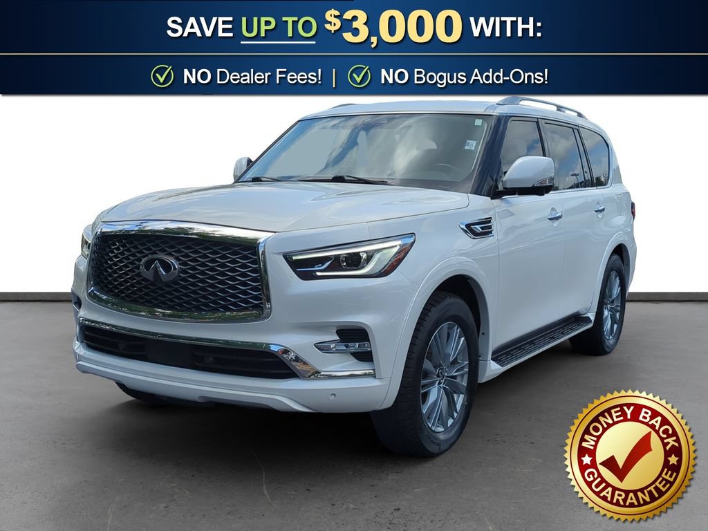 Used 2024 INFINITI QX80 Luxe w/ Cargo Package AWD/4WD image 1