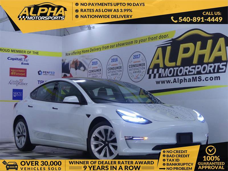 Used 2021 Tesla Model 3 Long Range image 1