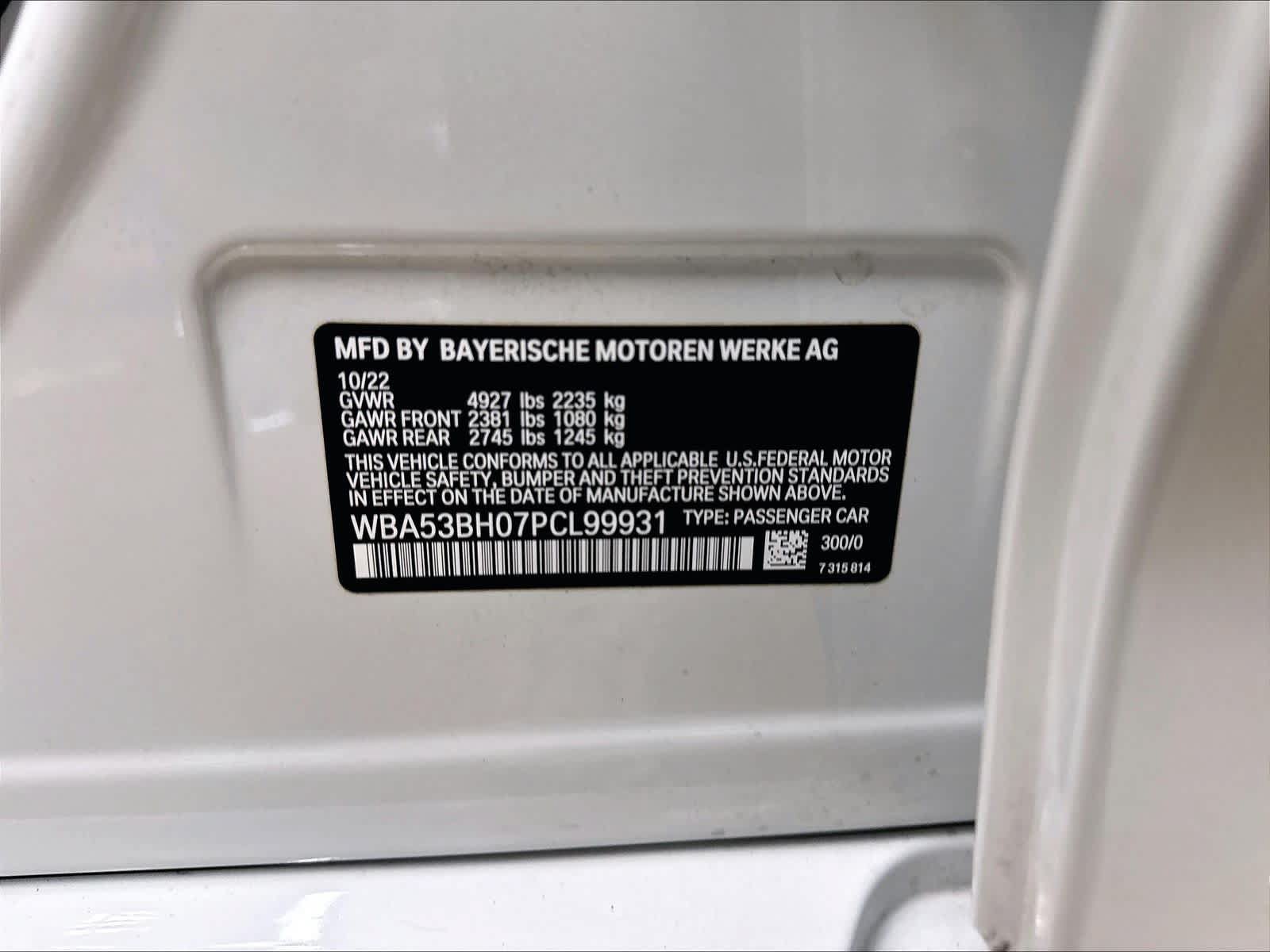 Used 2023 BMW 530i w/ Convenience Package RWD image 35